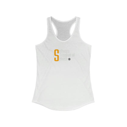 Bitcoin LYFE SW Free Speech Women's Racerback Tank