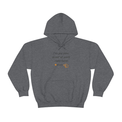 BTC Proof Right Here Hoodie #4