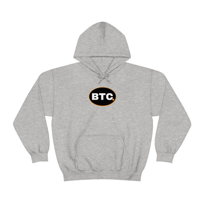 Bitcoin Oval #3 Hoodie, Blackout Version