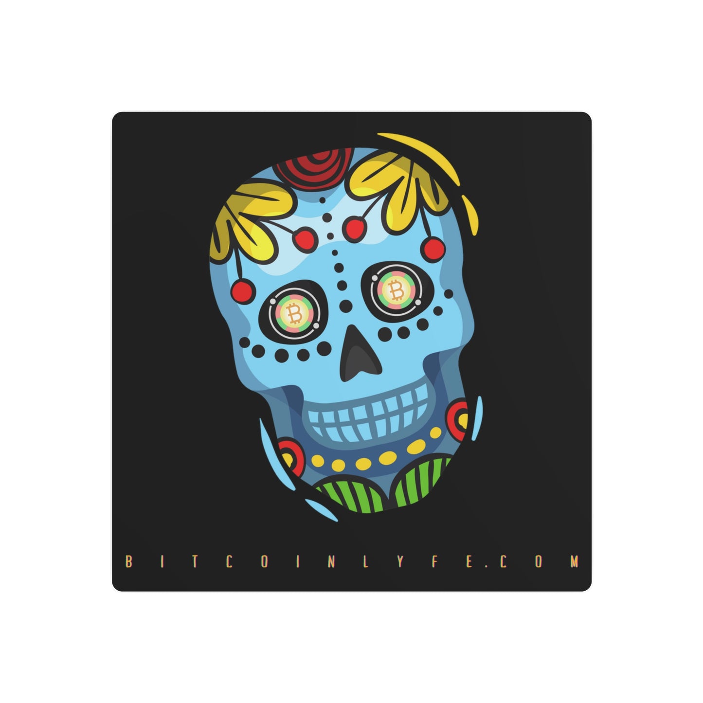 Día de los Muertos Metal Art Sign, Diecinueve