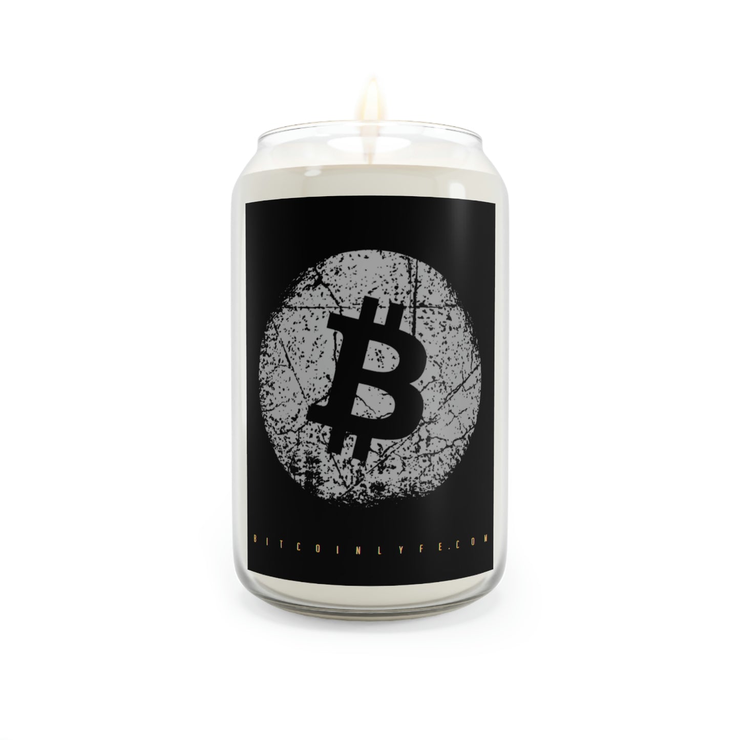 Bitcoin Large Scented Candle, BTC7