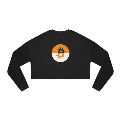 Dual B3 Women's Cropped Sweatshirt