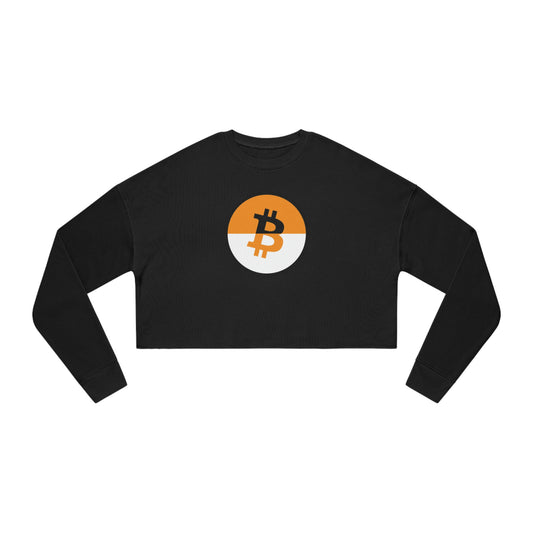 Dual B3 Women's Cropped Sweatshirt