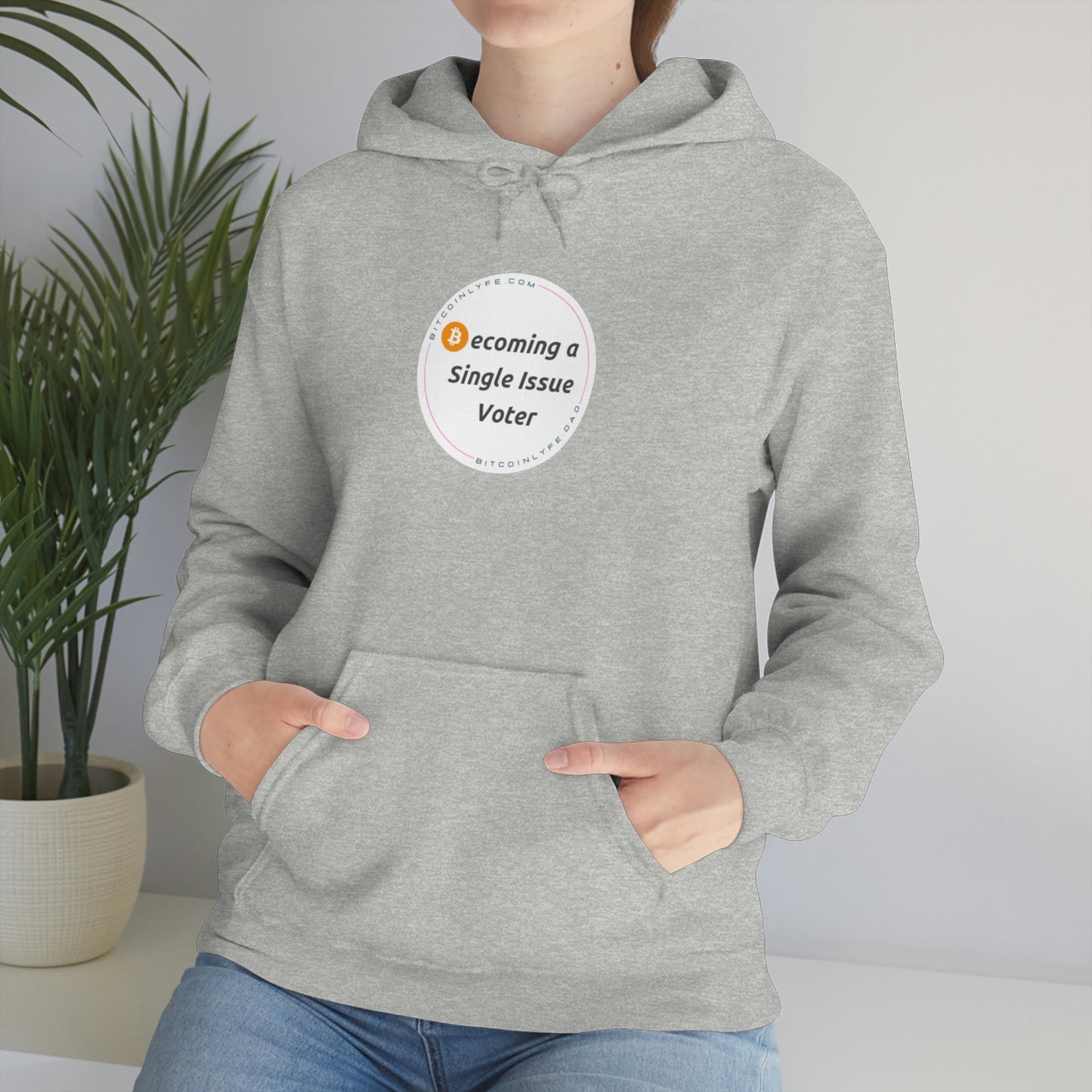 Becoming a Single Issue Voter Hooded Sweatshirt 1