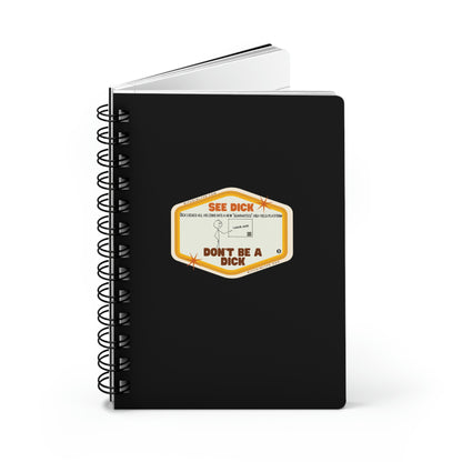 Crypto Dick Spiral Bound Journal, Guaranteed