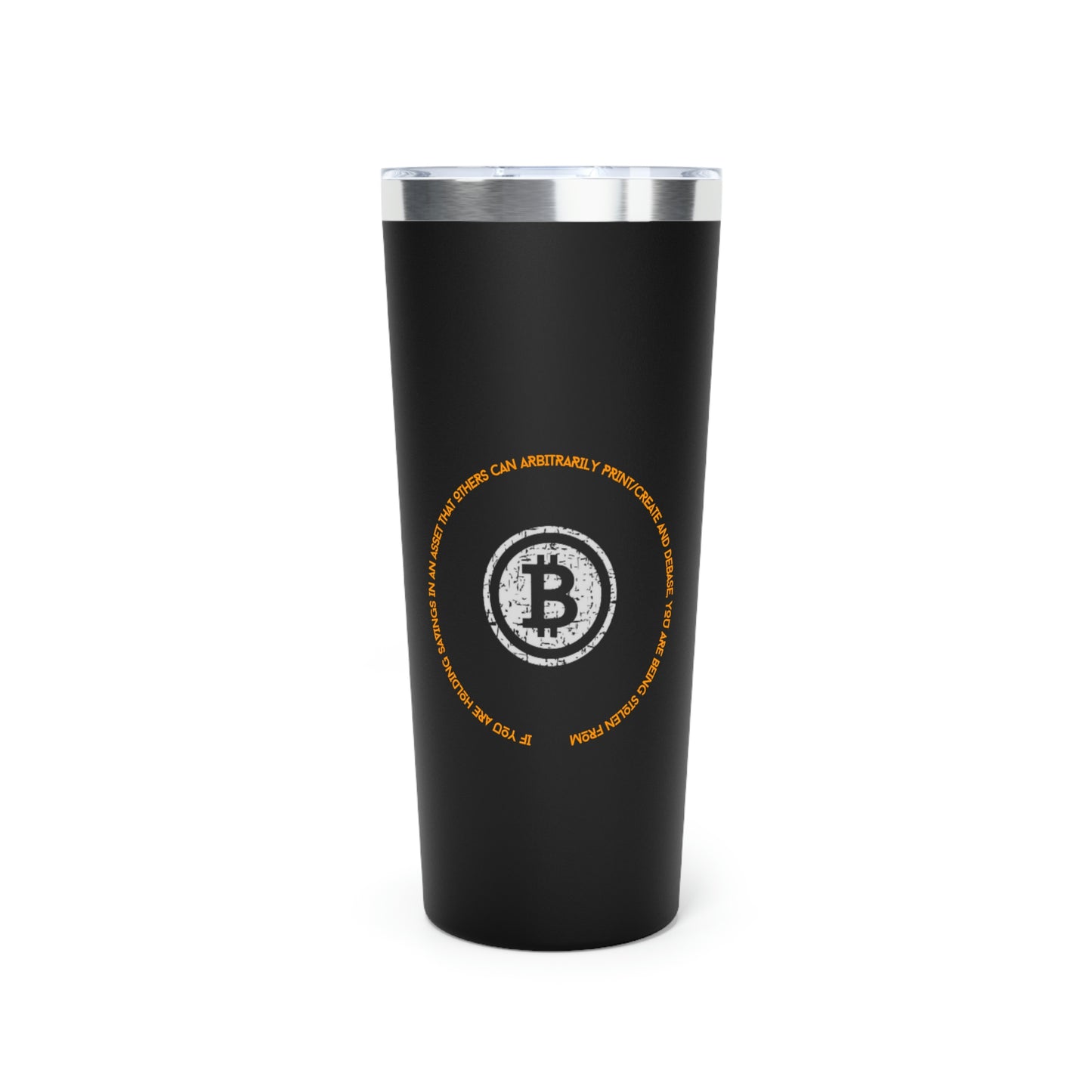 Bitcoin LYFE Debase Tumbler, 22oz