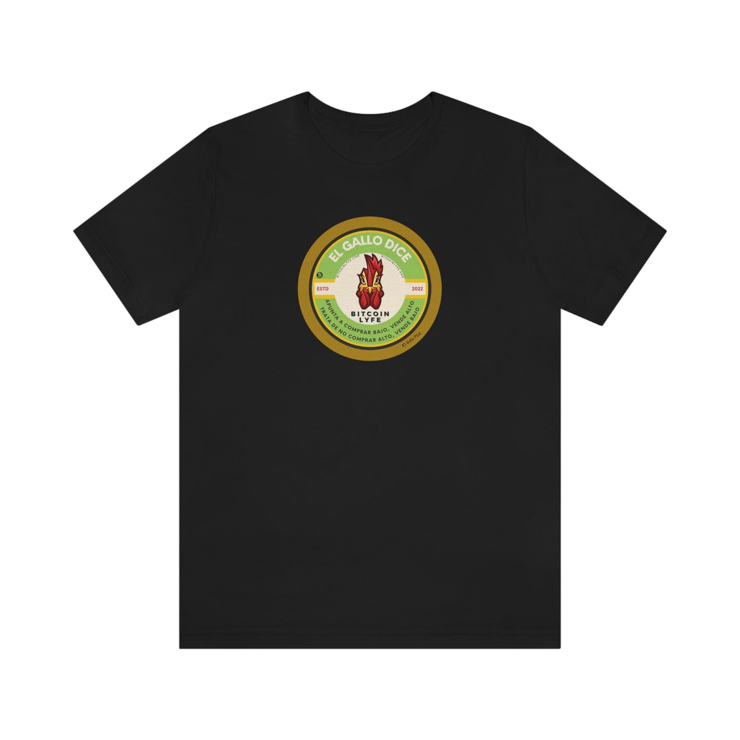 El Gallo PSA, Comprar Bajo Short Sleeve Tee