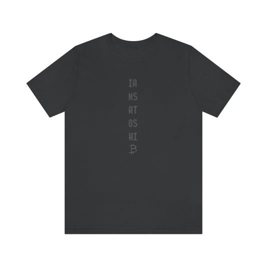 I am Satoshi T-Shirt - Seven