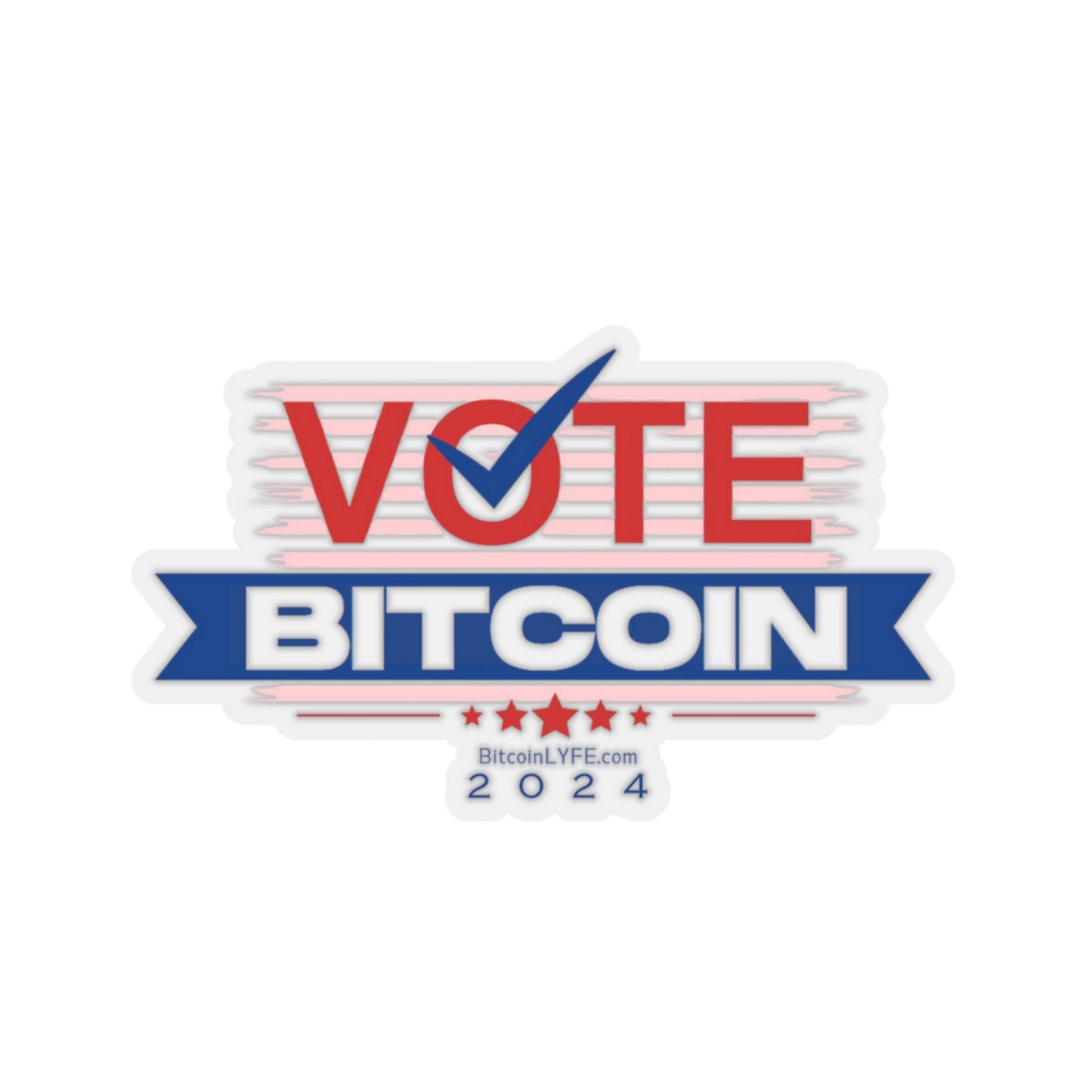 Vote Bitcoin Stickers