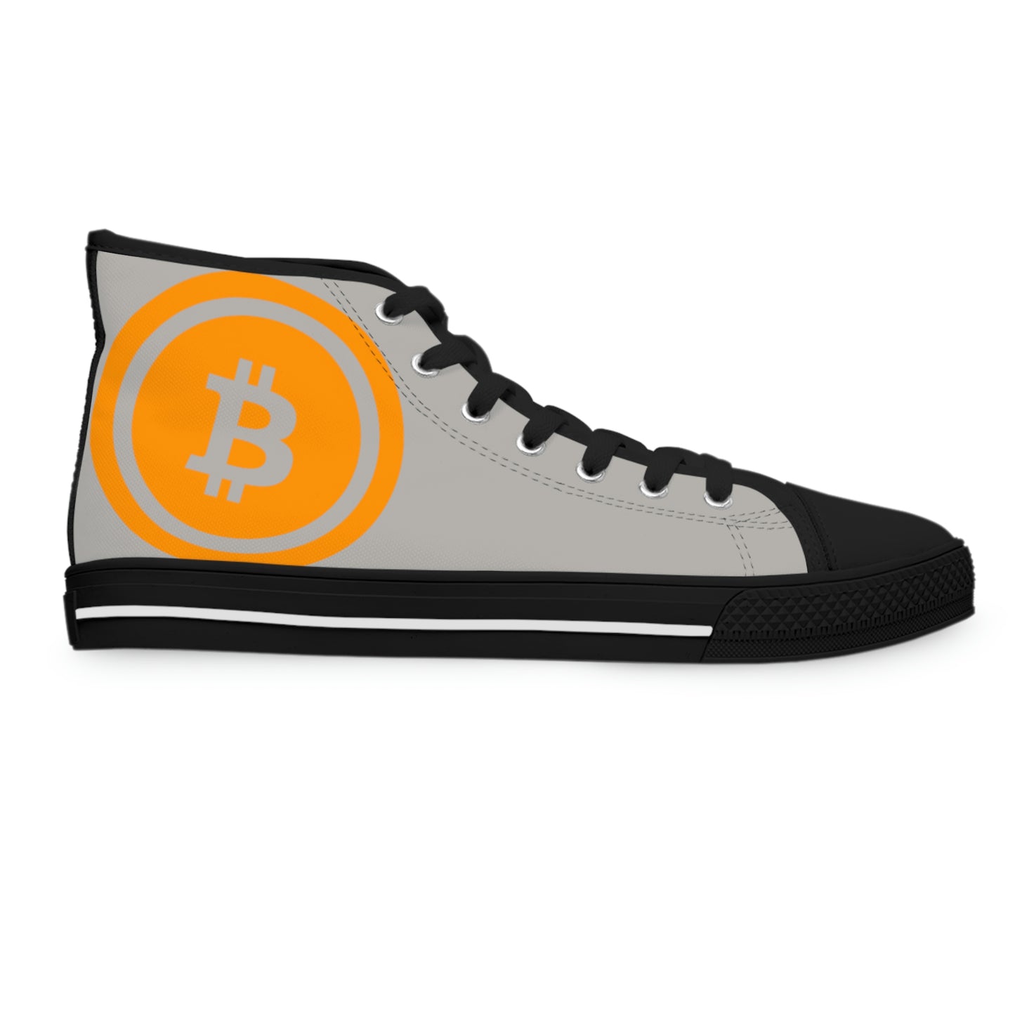 Bitcoin Women's High Top Sneakers, BTC5