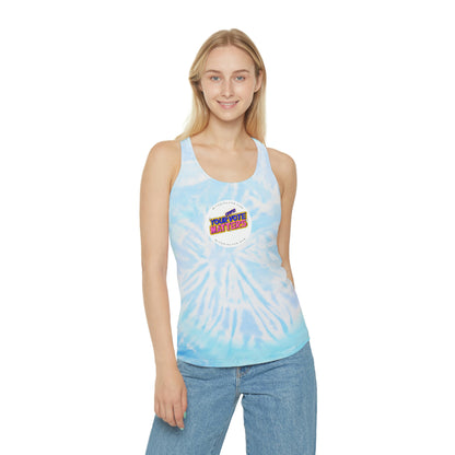 Your Crypto Vote Matters Tie Dye Racerback Tank Top