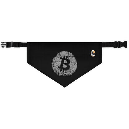 Bitcoin Pet Bandana Collar, BTC7