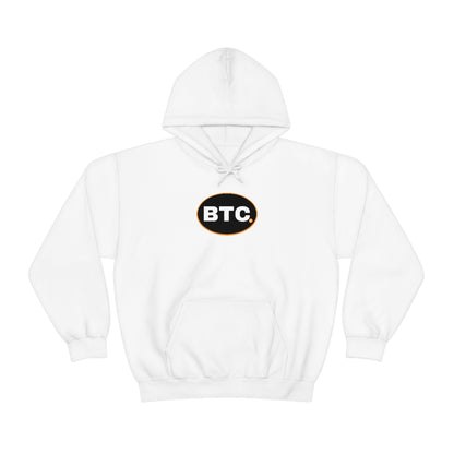 Bitcoin Oval #3 Hoodie, Blackout Version