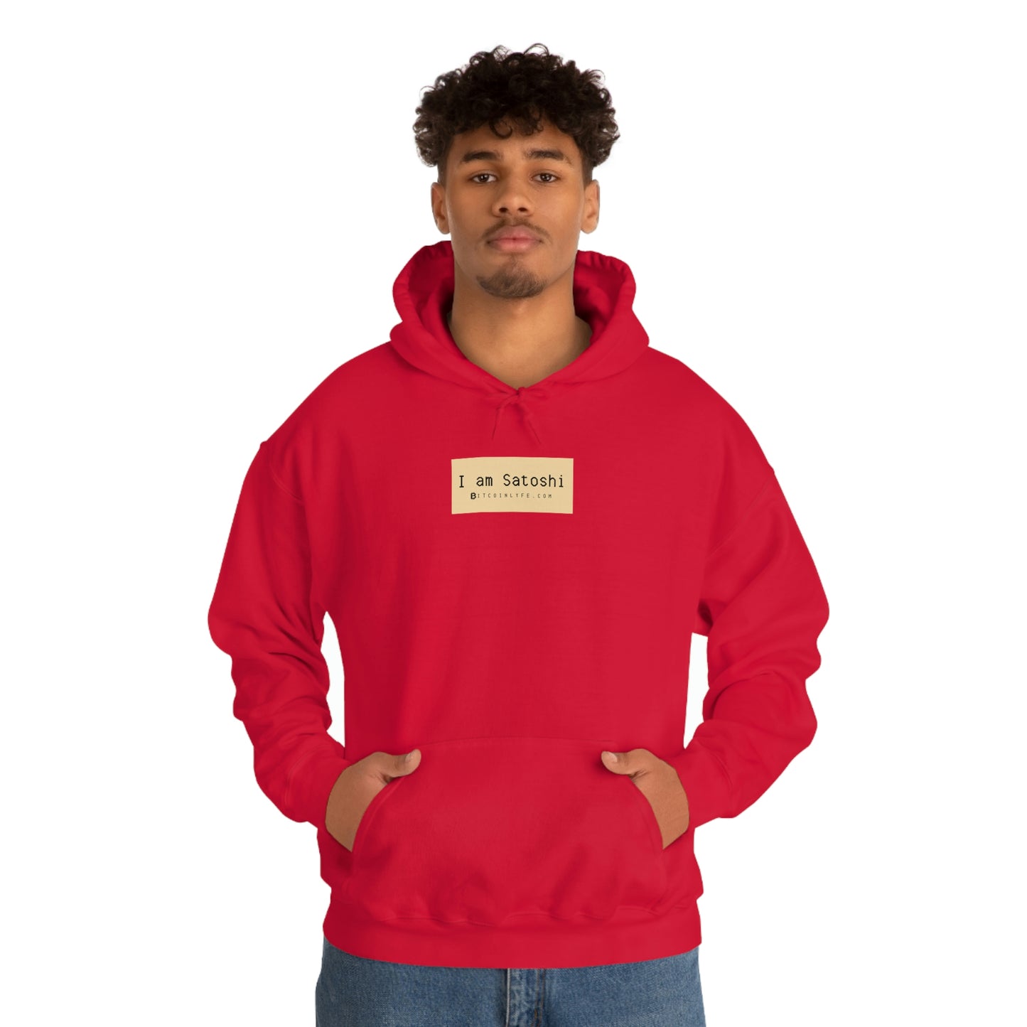 I am Satoshi Hooded Sweatshirt - Five