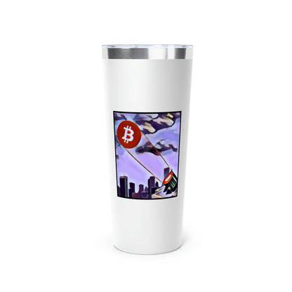 The B Signal Vacuum Insulated Tumbler, 22oz