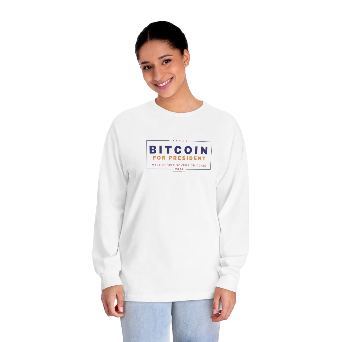 Vote - Bit...Sovereignty Long Sleeve T-Shirt