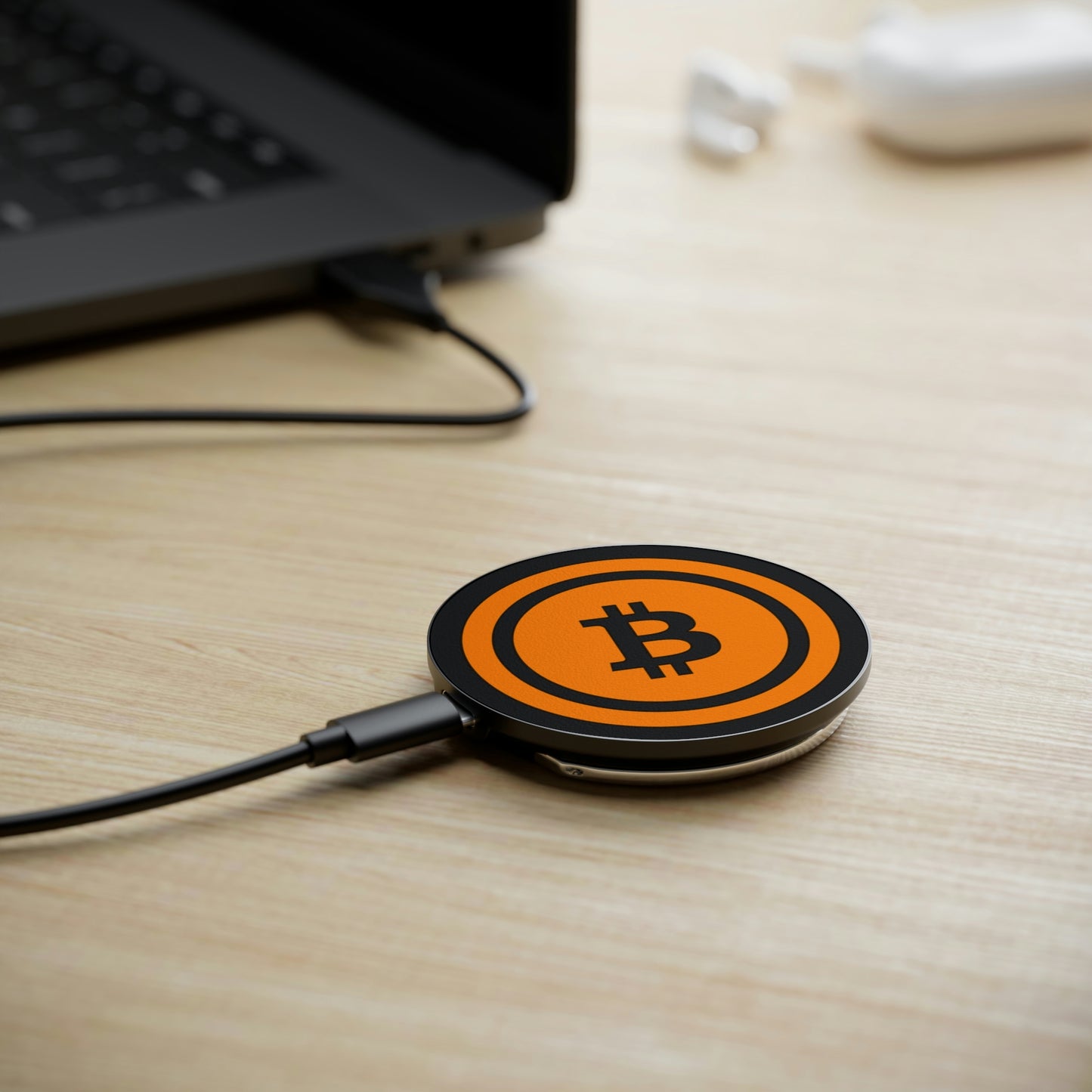 Bitcoin Magnetic Induction Charger, BTC5