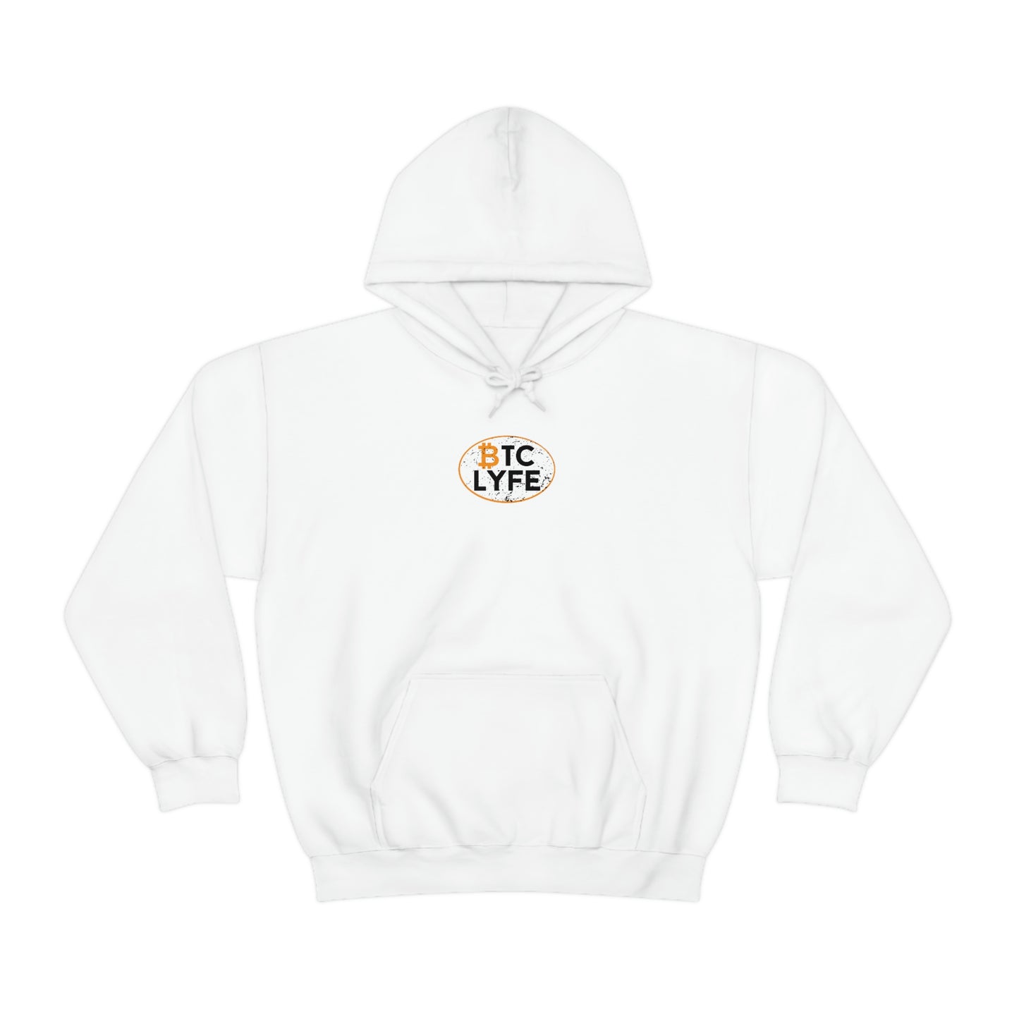 Bitcoin LYFE Oval Hoodie