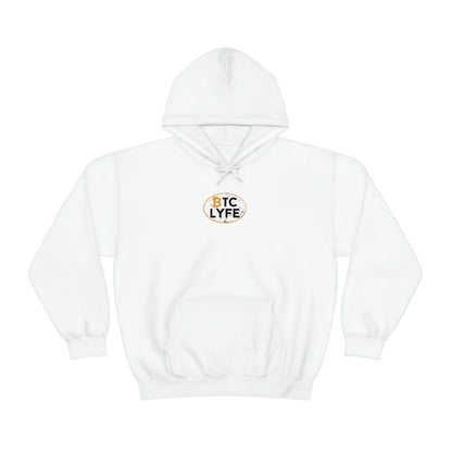 Bitcoin LYFE Oval Hoodie