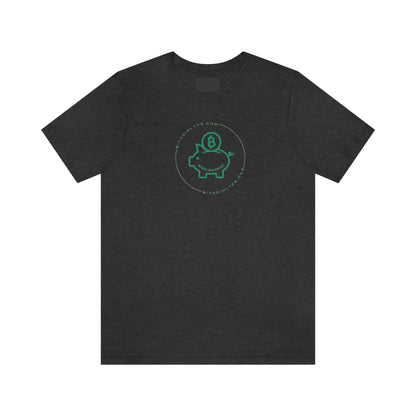 Bitcoin LYFE Piggy Bank T-Shirt