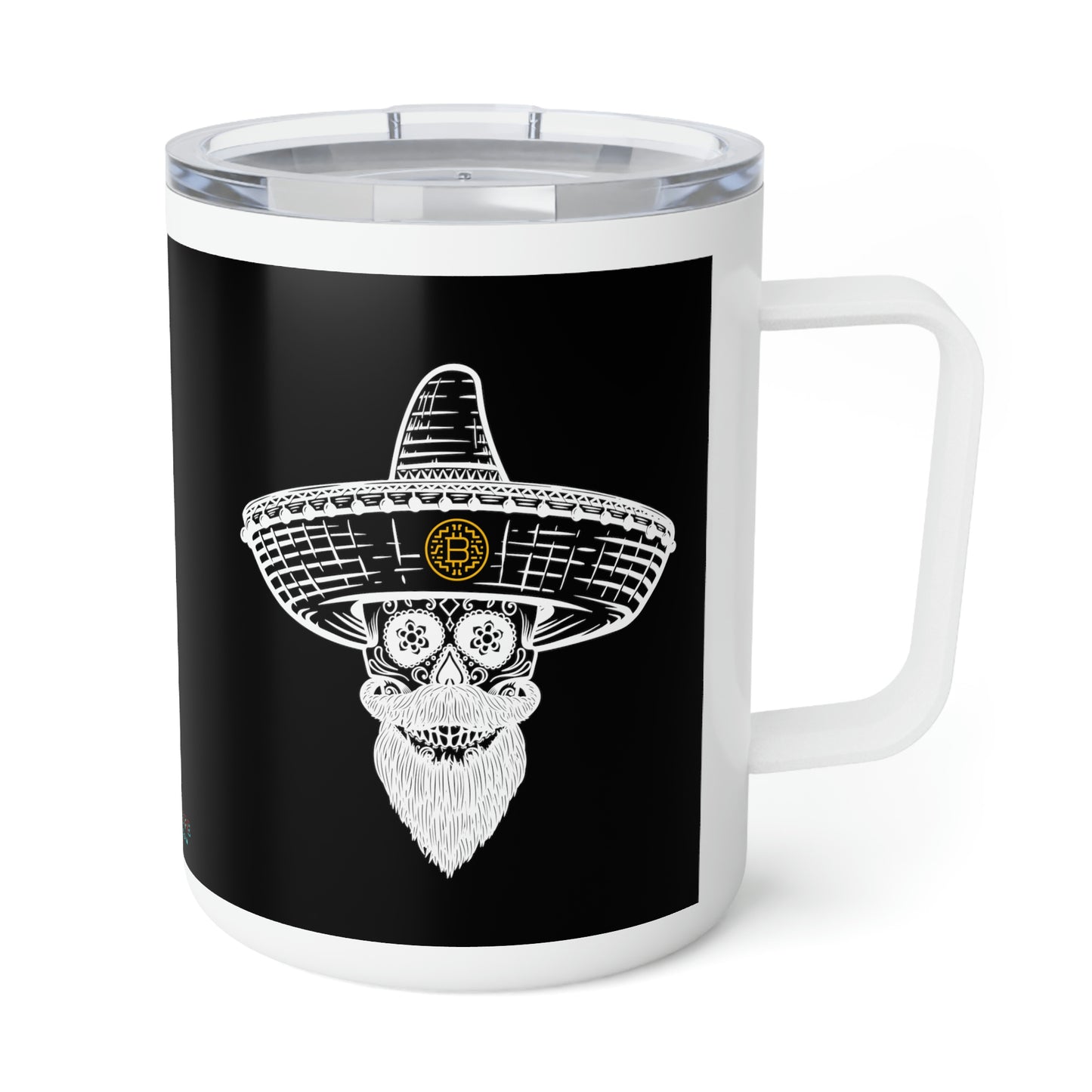 Día de los Muertos BTC 10oz Insulated Coffee Mug, Veintiuno