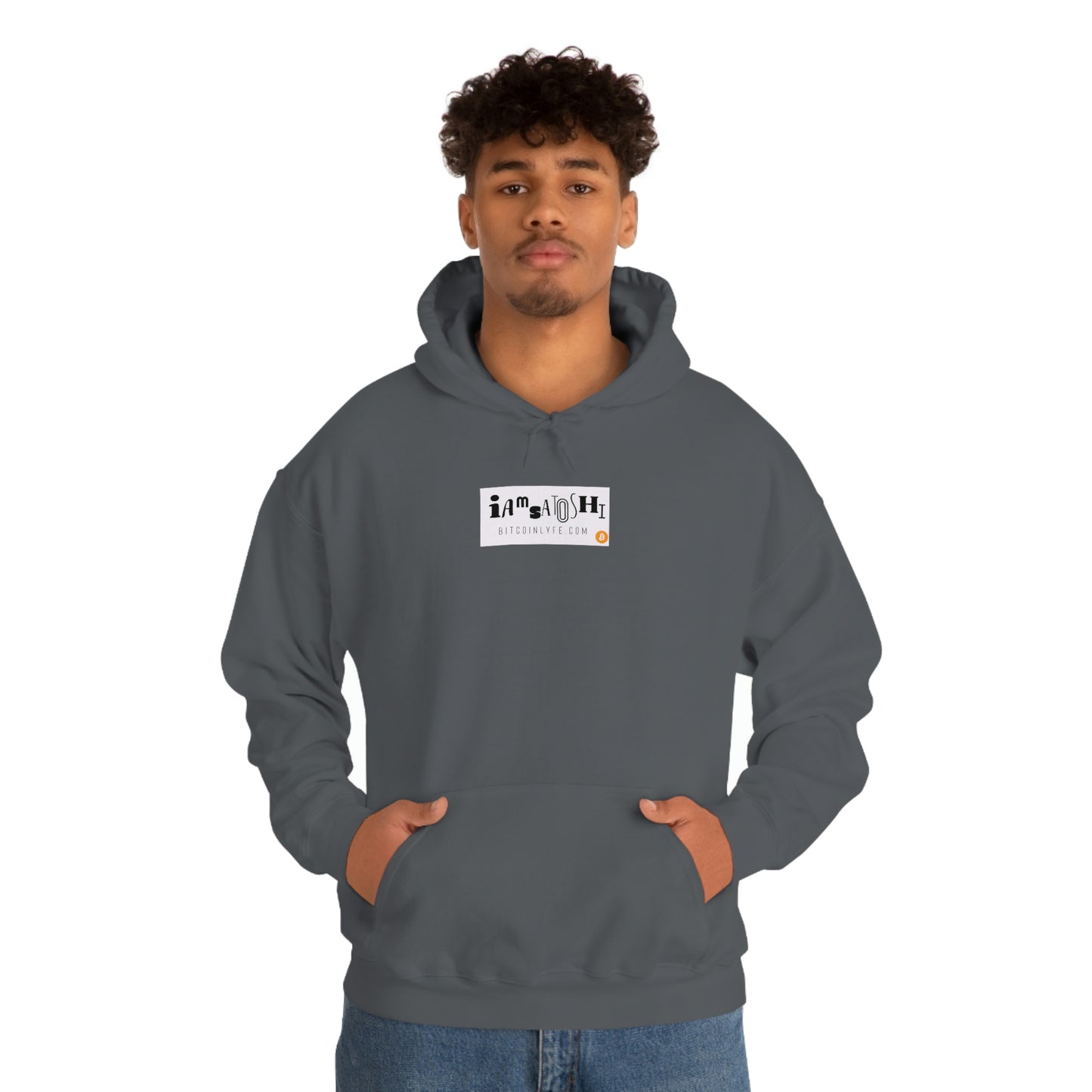 I am Satoshi Hooded Sweatshirt - Two