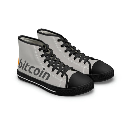 Bitcoin Women's High Top Sneakers, BTC1