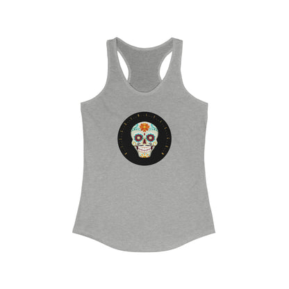 Día de los Muertos BTC Women's Racerback Tank, Dieciséis