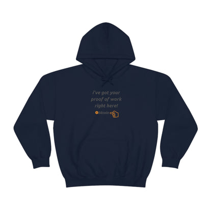 BTC Proof Right Here Hoodie #4