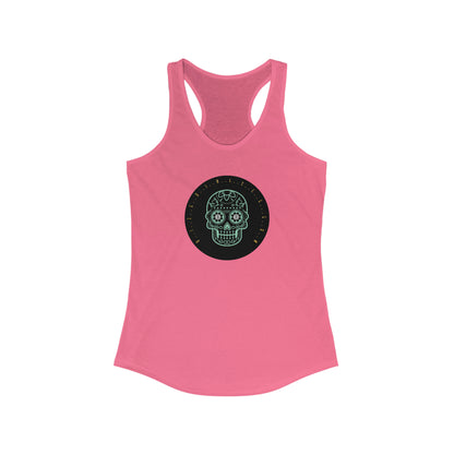 Día de los Muertos BTC Women's Racerback Tank, Diez