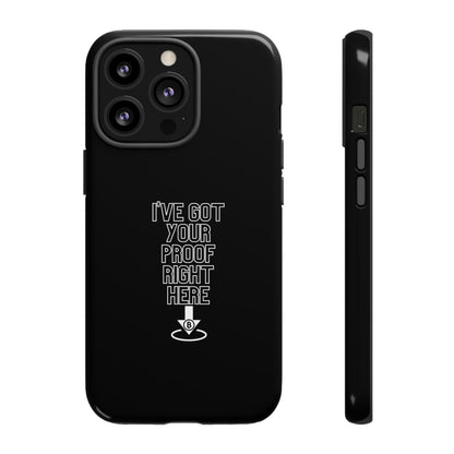 Tough Phone Case - BTC Proof Right Here #3