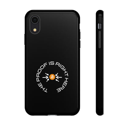 Tough Phone Case - BTC Proof Right Here #5