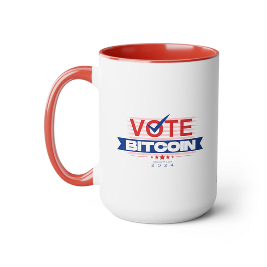 Vote Bitcoin Mug