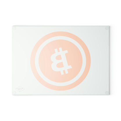 Bitcoin Glass Cutting Board, BTC5