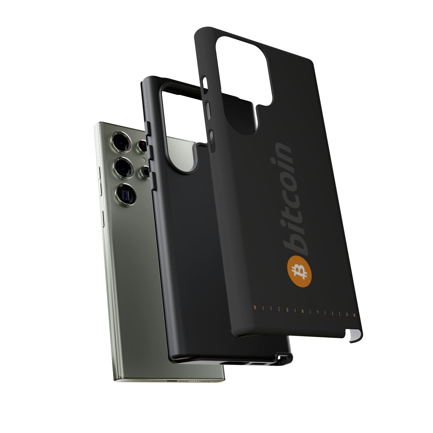 Bitcoin Tough Phone Case, BTC1