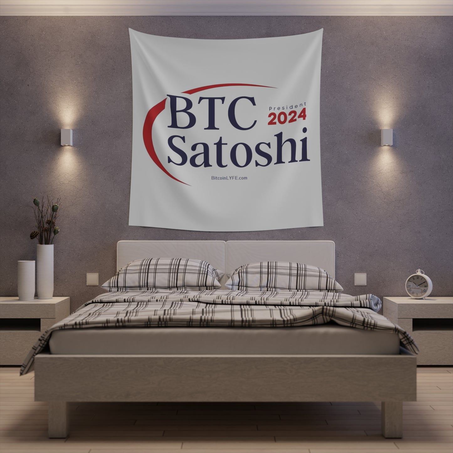 Vote - Bitore Printed Wall Tapestry