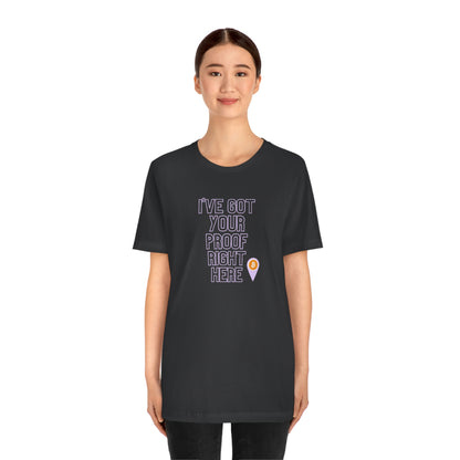 BTC Proof Right Here #2 T-Shirt