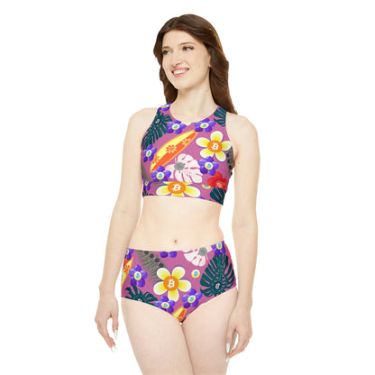 Women's Sporty Bikini Set, BTC-Twenty Two