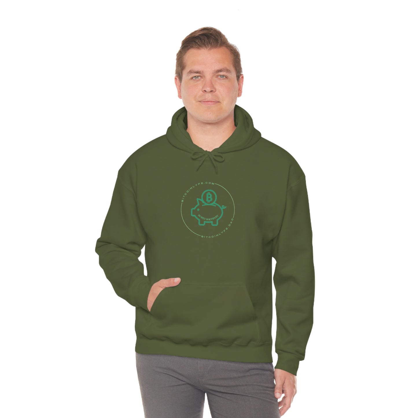 Bitcoin LYFE Piggy Bank Hoodie