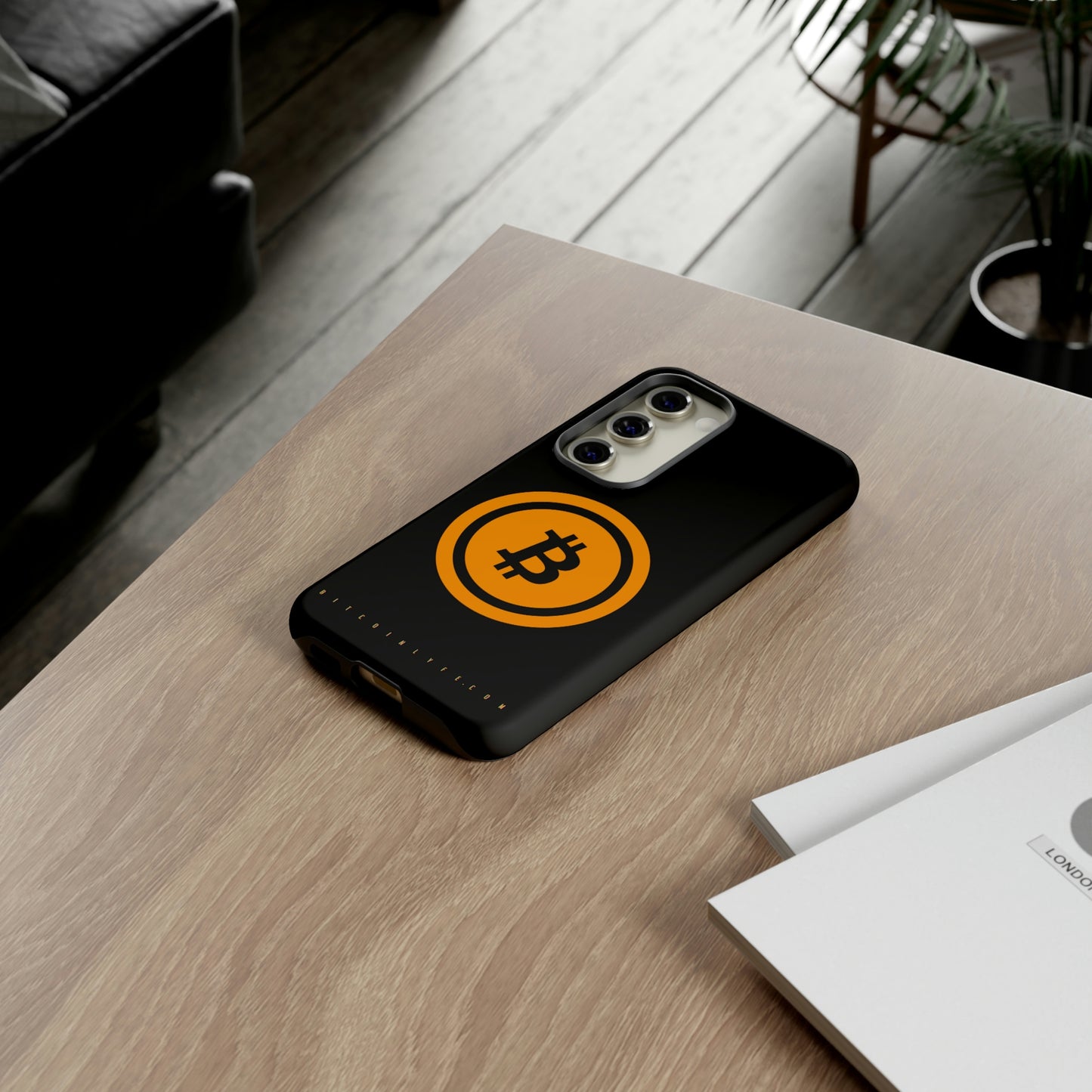 Bitcoin Tough Phone Case, BTC5