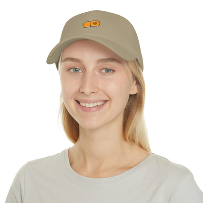 Orange Pill #2 Low Profile Baseball Cap