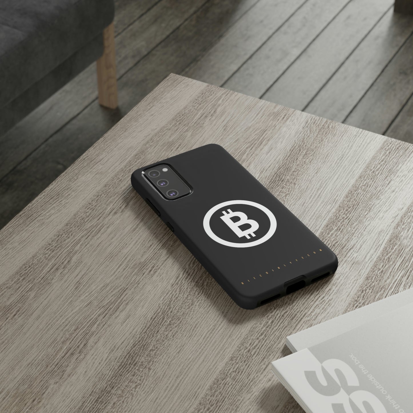 Bitcoin Tough Phone Case, BTC4