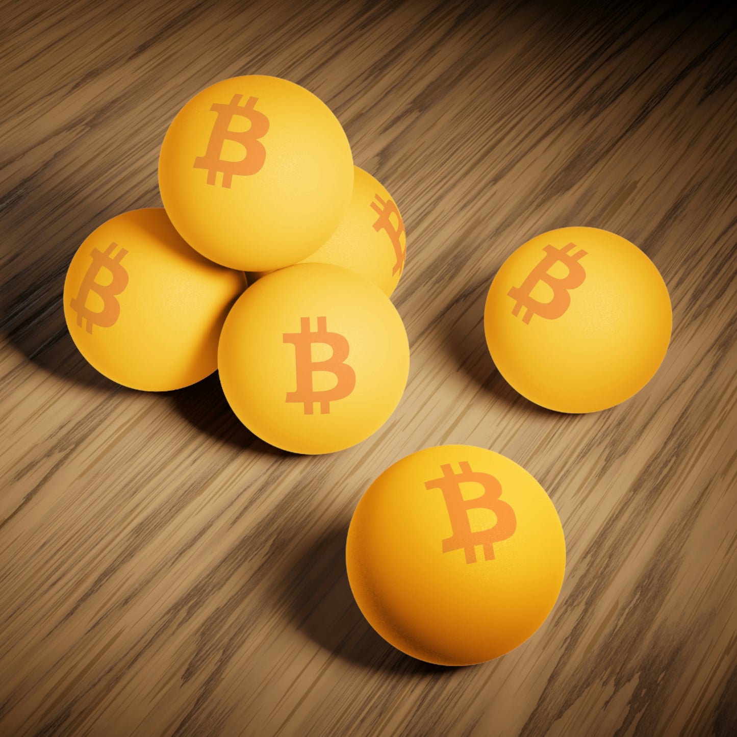 Bitcoin Ping Pong Balls, BTC3