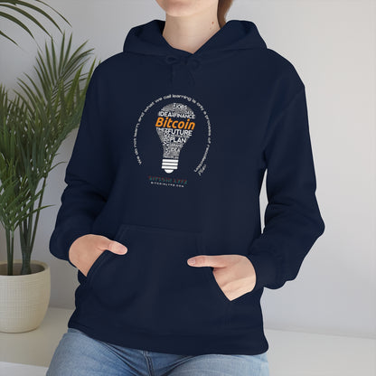 Learning Orange Pill Hooded Sweatshirt