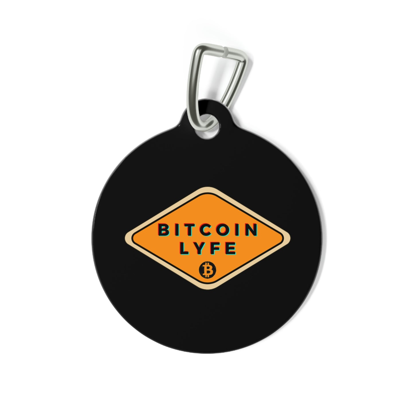 Bitcoin Pet Tag, BTC7