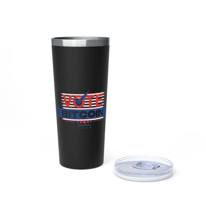 Vote Bitcoin Vacuum Insulated Tumbler, 22oz