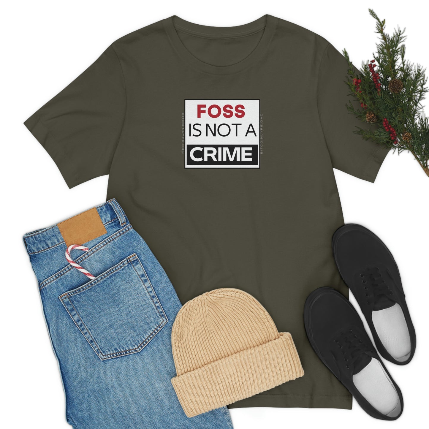 FOSS is Not a Crime T-Shirt