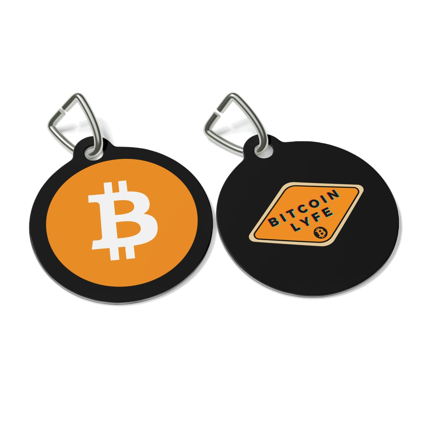 Bitcoin Pet Tag, BTC2