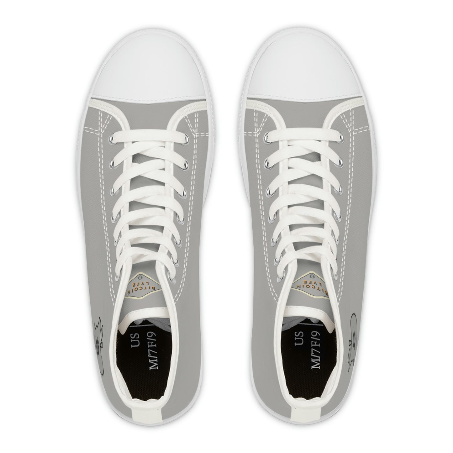 The B Apple Women's High Top Sneakers