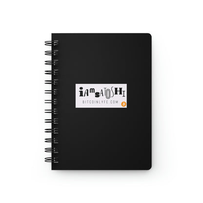 I Am Satoshi Spiral Bound Journal - Two